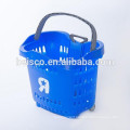 Hot sale supermarket shopping basket,plastic shopping baskets